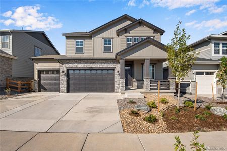 New construction Single-Family house 3371 N Haleyville Court, Aurora, CO 80019 Plan 3503- photo 0