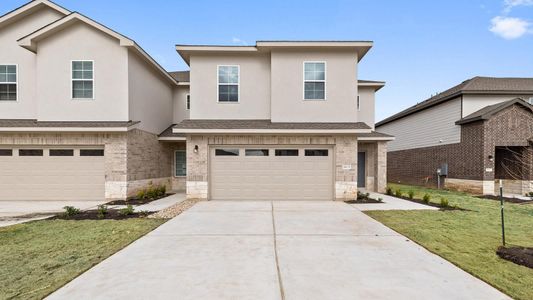 New construction Townhouse house 18500-B 18500-B Empire Path, Manor, TX 78653 null- photo 0