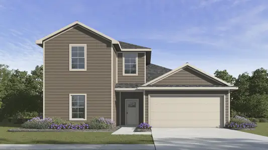 New construction Single-Family house Sherman, TX 75092 plan Midland - image