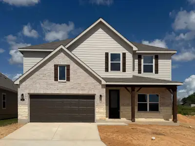 New construction Single-Family house 238 Brood Dr, Adkins, TX 78101 plan Gage - image