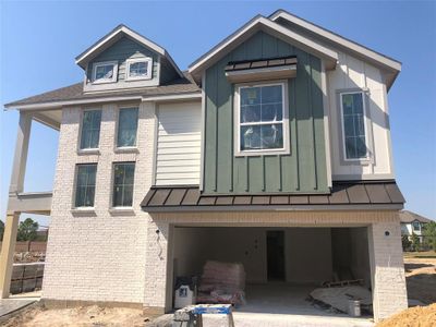 New construction Single-Family house 18718 Spicewood Canyon Trail, Cypress, TX 77433 Riverdale- photo 0