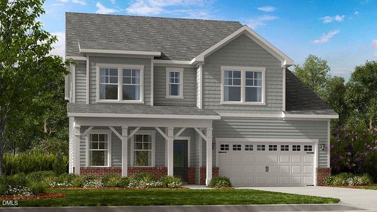 New construction Single-Family house 208 Diamond Bluff Ln, Holly Springs, NC 27540 - image