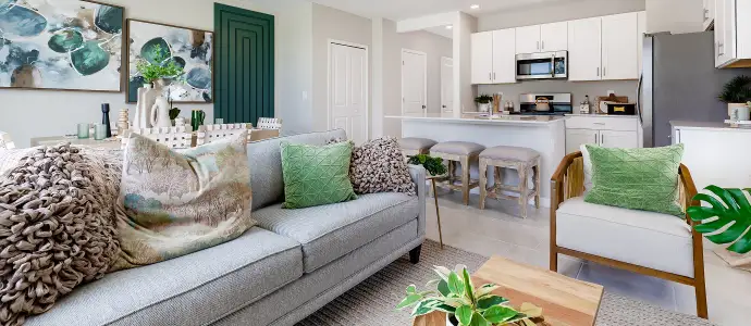 New construction Townhouse house 14165 Lilac Sky Ter, Lakewood Ranch, FL 34211 plan Avery - image