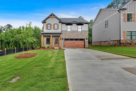 New construction Single-Family house 102 Everwood Ct, Dallas, GA 30132 Mulberry- photo 0