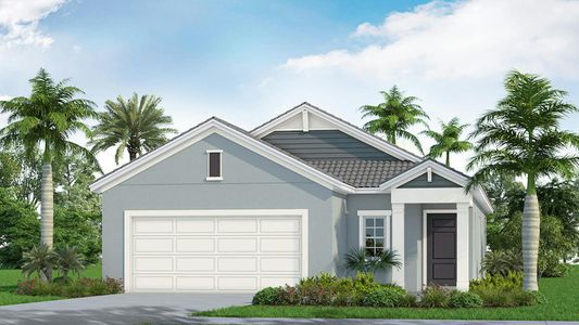 New construction Single-Family house 9850 Crystal Isles Cir, Sarasota, FL 34241 plan Valiant - image