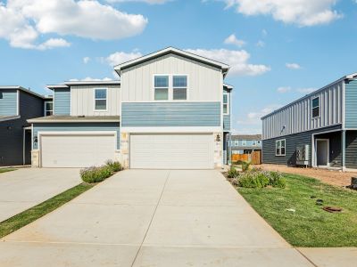 New construction Townhouse house 135 Cinnabar Ln, Unit 4, Kyle, TX 78640 plan The Mayfield (170) - image