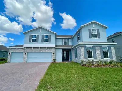 New construction Single-Family house 1660 Hamlin Ridge Rd, Minneola, FL 34715 plan Palmer - image