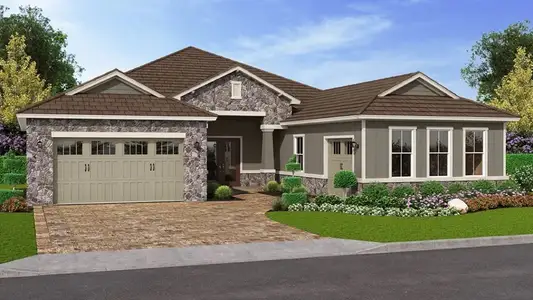 New construction Single-Family house 8447 SW 99th Street Rd, Ocala, FL 34481 plan Waverly - image