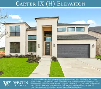 New construction Single-Family house 1101 Rock Daisy Trl, Hutto, TX 78634 plan The Carter IX - image