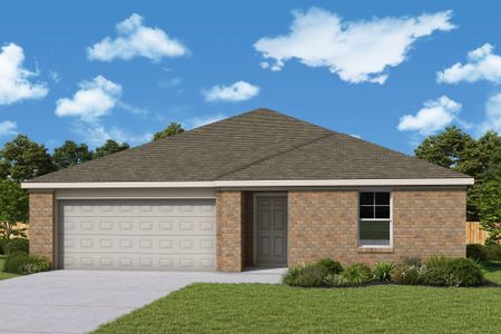 New construction Single-Family house 6530 Monument Hill Ct, Manvel, TX 77578 plan Serenade - image