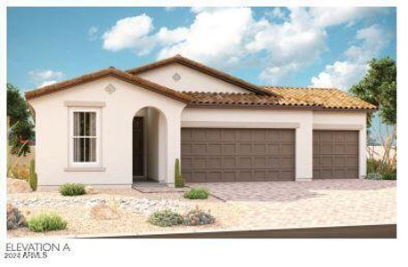 New construction Single-Family house 17859 W Blue Sky Drive, Surprise, AZ 85387 Larimar- photo 0