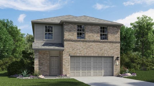 New construction Single-Family house 119 Sapling Dew Dr, Georgetown, TX 78628 plan Windyhill - image
