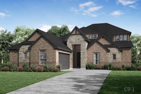 New construction Single-Family house 3401 Lakemont Dr, Venus, TX 76084 plan Graham - image