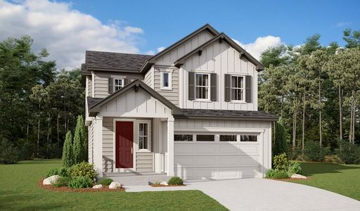 New construction Single-Family house 9245 Telluride Ct, Commerce City, CO 80022 plan Leah - image