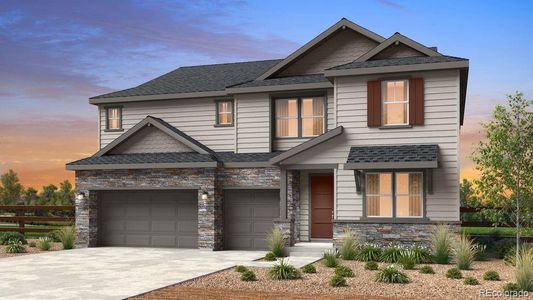 New construction Single-Family house 3340 Backdrop Court, Castle Rock, CO 80108 Copper- photo 0