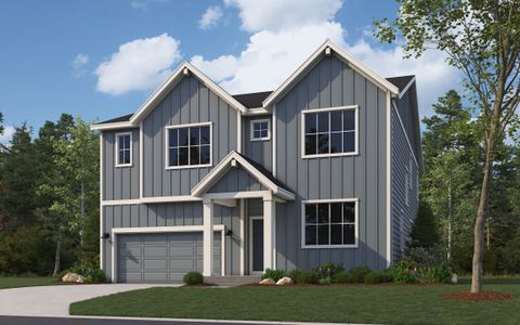 New construction Single-Family house 42946 Colonial Trl, Elizabeth, CO 80107 plan Conifer - image