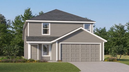 New construction Single-Family house Hutto, TX 78634 plan Morrow - image