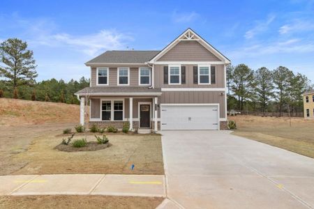 New construction Single-Family house 404 Brekston Way, Mcdonough, GA 30253 Everest III- photo 0