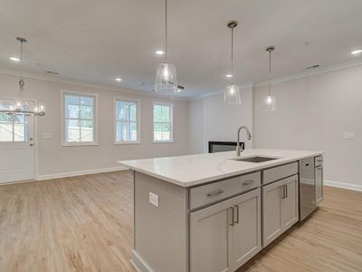 New construction Townhouse house 544 Feldspar Wy, Lawrenceville, GA 30043 - image 8