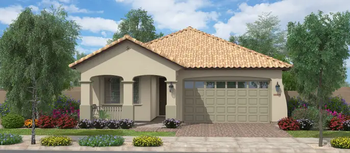 New construction  house 22450 E Oriole Wy, Queen Creek, AZ 85142 plan Seagrass - image