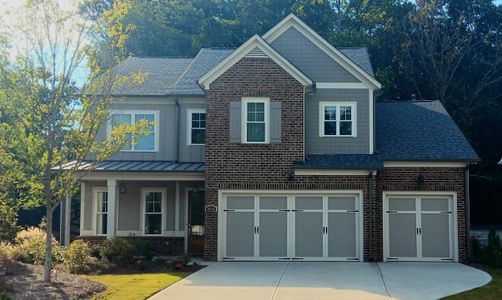 New construction Single-Family house 3350 Pleasant Grove Rd, Cumming, GA 30028 plan Harvard II - image 2