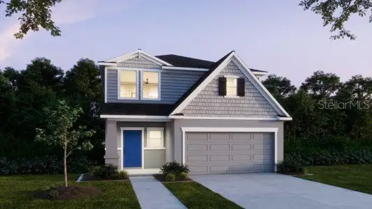 New construction Single-Family house 1465 Trinidad St, Deland, FL 32720 plan The Glendale - image