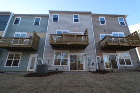 New construction Townhouse house 2311 Bay Minette Sta, Apex, NC 27502 Buckingham - Front Entry Townhomes- photo 55 55