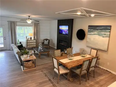 New construction Townhouse house 27 Cobalt Ln, Unit 77, Newnan, GA 30265 plan Eaves - image 5