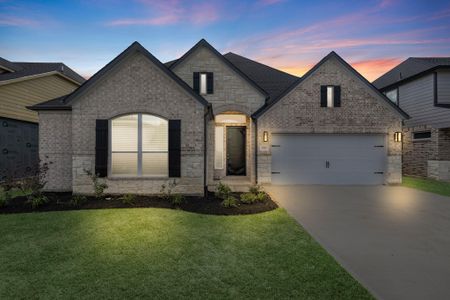 New construction Single-Family house 2927 Belle Tree Ln, Katy, TX 77493 plan 620 - image