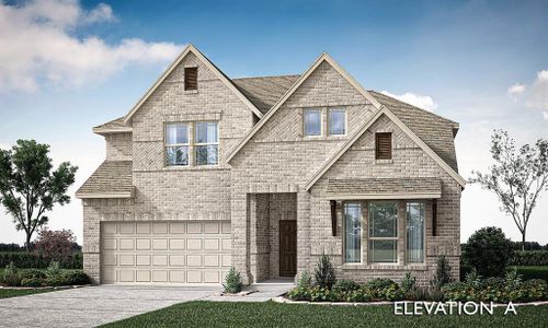 New construction Single-Family house 16421 Thistle Bend Dr, Fort Worth, TX 76247 plan Violet II - image