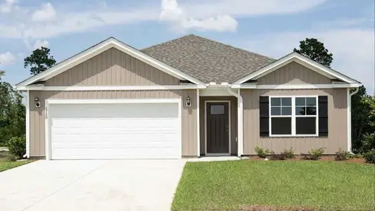 New construction Single-Family house 532 Barrelwood Dr, Jacksonville, NC 28546 plan Cali - image