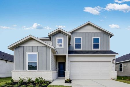 New construction Single-Family house 130 Daylight Crest Dr, Crosby, TX 77532 plan Reid - image