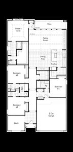 New construction Single-Family house 12006 Grassy Bend Dr, Mont Belvieu, TX 77523 plan Moretti - image