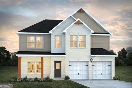 New construction Single-Family house 62 Faulkner Cir, Social Circle, GA 30025 - image