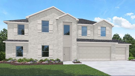 New construction Single-Family house 15107 Cibolo Ln, Mont Belvieu, TX 77523 plan E60D - image