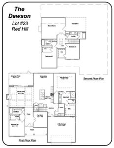 2 story home with a first floor main bedroom