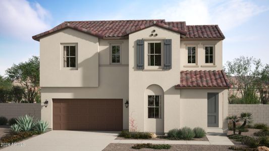 New construction Single-Family house 9216 E Spiral Avenue, Mesa, AZ 85212 Sloan- photo 0