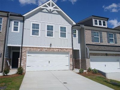 New construction Townhouse house 340 Sinclair Ct, Unit 75, Mcdonough, GA 30253 plan Edmund - image