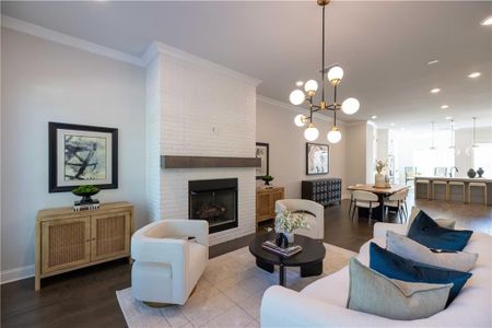 This open concept design has space for many different furniture placements.*Please note that pictures shown are of the Jacobsen II floorplan but they are not of the actual home listed.