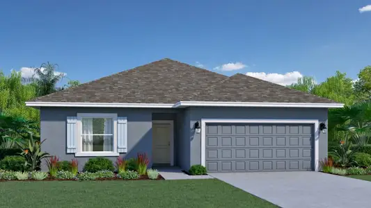 New construction Single-Family house 2398 W Mustang Blvd, Beverly Hills, FL 34465 plan Heritage - image