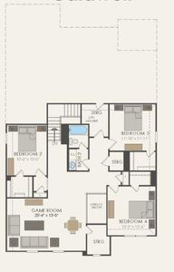 Pulte Homes, Caldwell floor plan