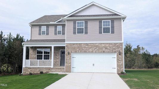 New construction Single-Family house 105 Tobacco Woods Dr, Youngsville, NC 27596 The Galen- photo 0