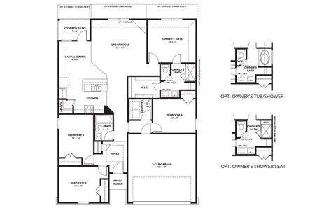 New construction Single-Family house 191 Oriole St, Kyle, TX 78640 plan Avalon - image