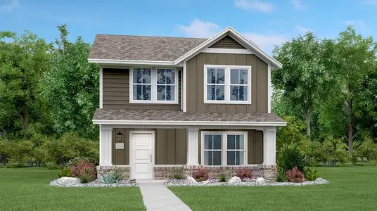New construction Single-Family house 286 Parsons, Kyle, TX 78640 plan Deerbrook - image