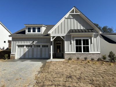 New construction Single-Family house 1105 Cooks Farm Way, Woodstock, GA 30189 Oakwood- photo 0 0