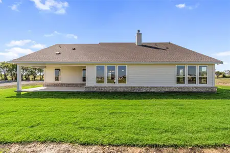 New construction Single-Family house 429 Pioneer Rd, Rhome, TX 76078 plan Salado - image