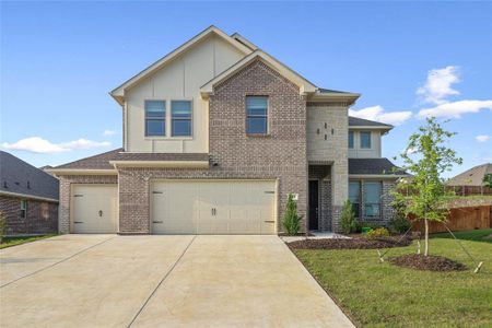 New construction Single-Family house 519 Hillcrest Circle, Justin, TX 76247 Aspen- photo 0