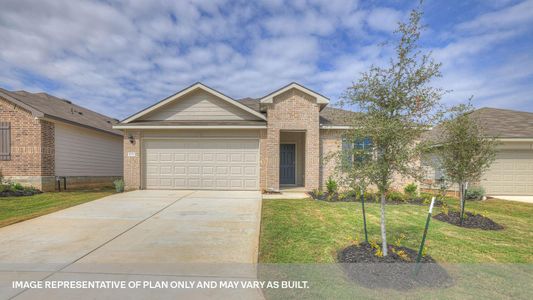 New construction Single-Family house 1064 Chachalaca Ct, Seguin, TX 78155 The Irvine- photo 0