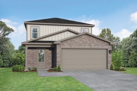 New construction Single-Family house 4926 Mala Vida, San Antonio, TX 78222 plan The Sabine D - image