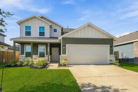New construction Single-Family house 9744 Caney Bend Rd, Conroe, TX 77303 plan Lassen - image